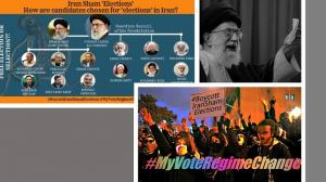 25 Mei 2021 - Iranse mense sal die regime se Vrydag-verkiesing boikot en sê: MY STEMREGIM VERANDER