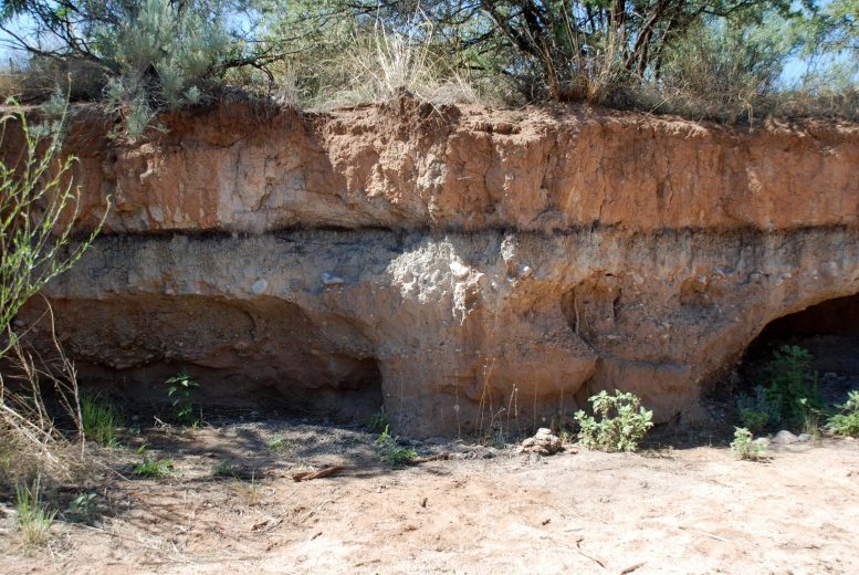 Becsapódási törmelék régészeti lelőhely Arizonában