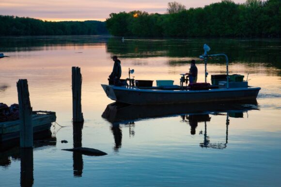 Still waters at twilight CBD 580x386 1 Nautical Trip in ‘Connecticut Waters’ with Lyme Photographer Caryn B. Davis in her Latest Book