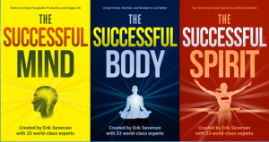Imagem da série de livros A mente, corpo e espírito de sucesso