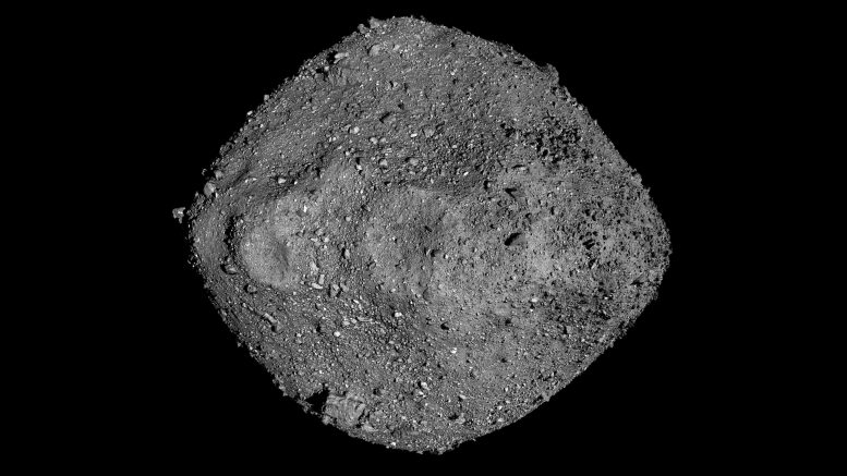 Мозаика астероида Бенну OSIRIS-REx