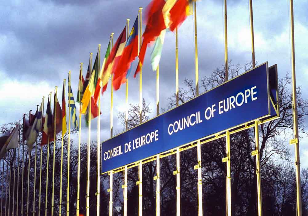 Council of Europe flags