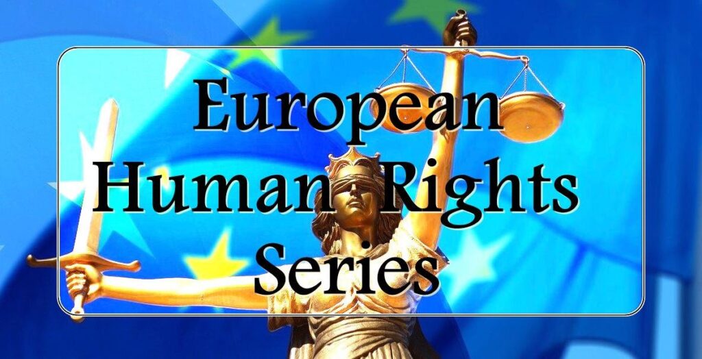 European Human Rights Series logo Council of Europe again being urged to promote human rights