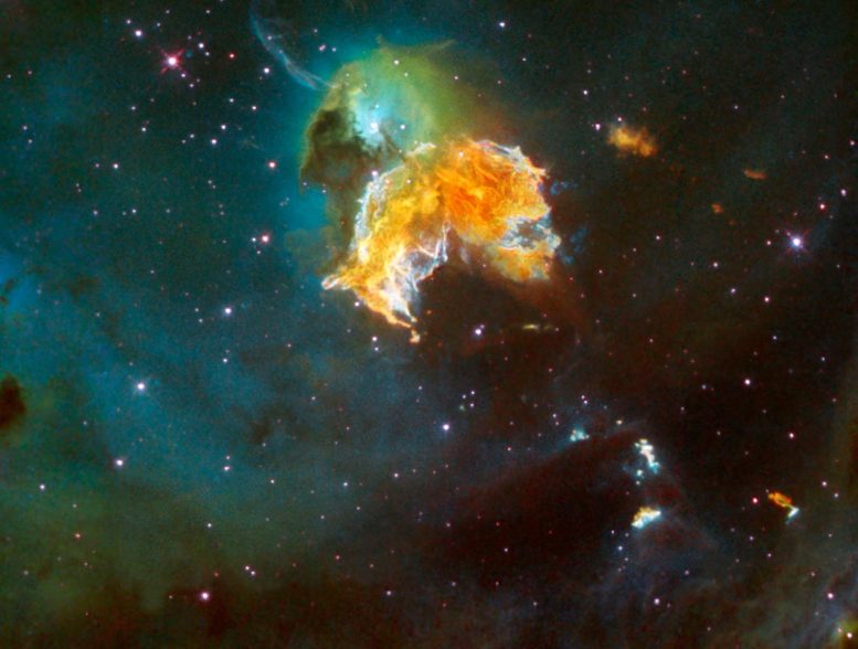 Remanente de supernova LMC N63A