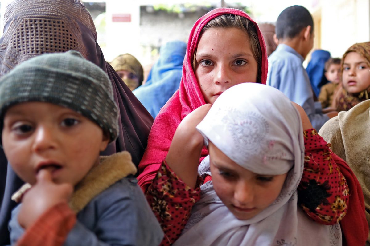 Afghan children