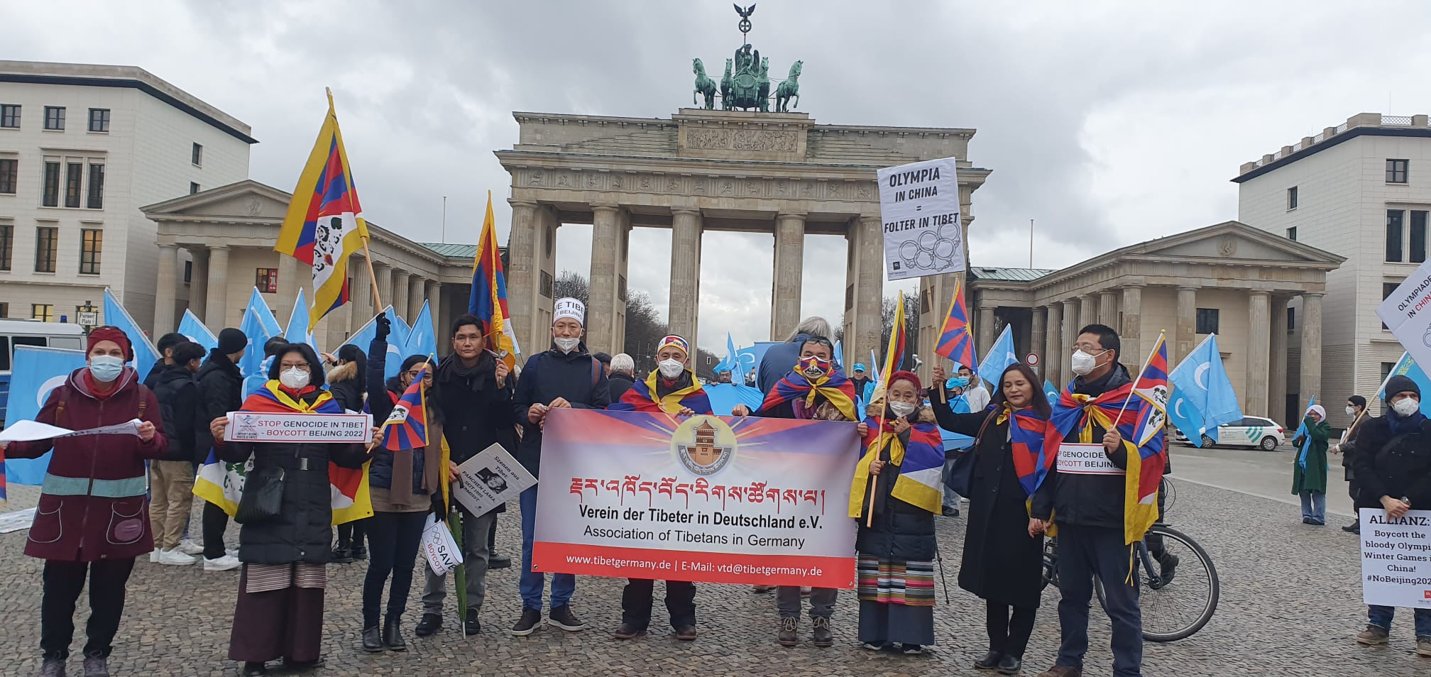 Tibetan Association in Germany along with Tibet groups and called for diplomatic boycott of Beijing Olympic games 2022 2 Tibetan Communities in Switzerland and Germany Call for Diplomatic Boycott of Beijing Olympics 2022
