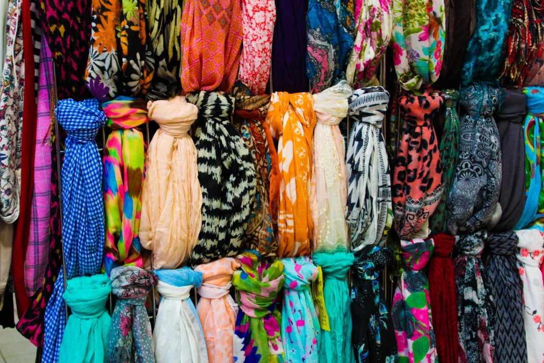 multi-colored scarves - no discrimination