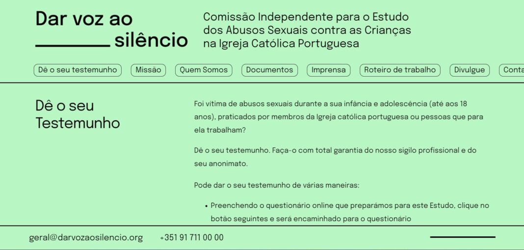 Portugues Catholic Church investigates Sexual Abuse of Children