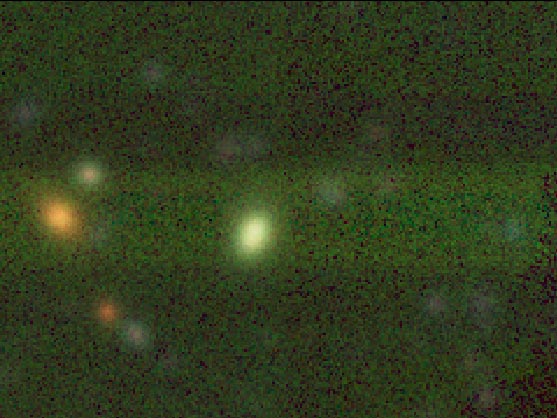 Megamaserova hostitelská galaxie