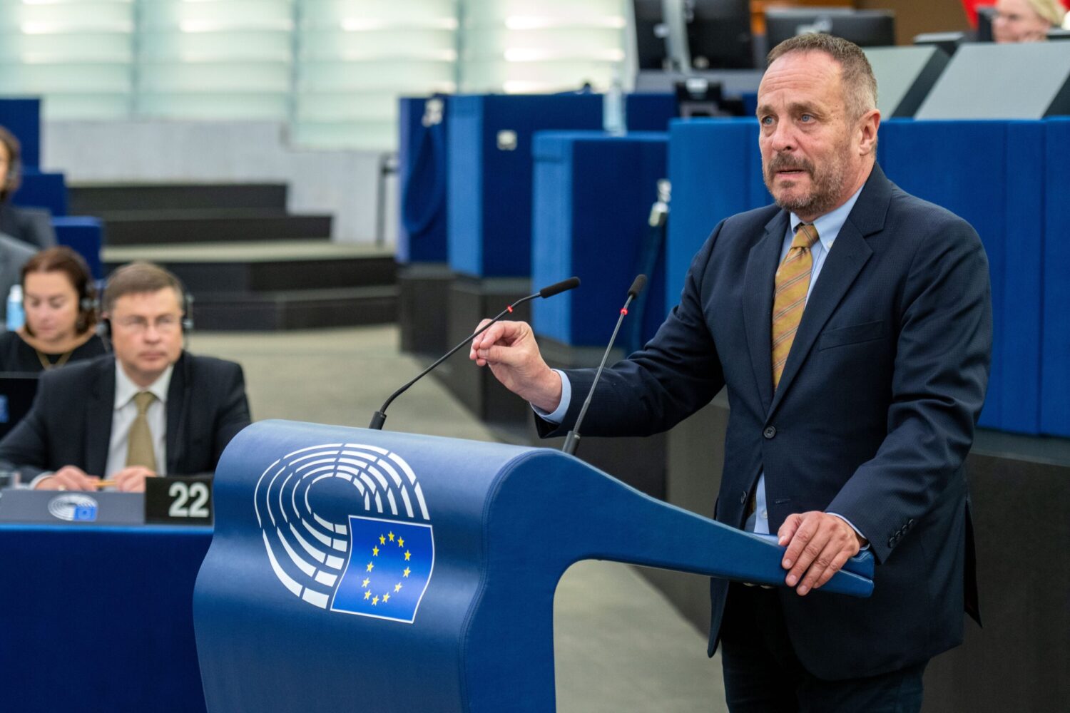 MEP György Hölvényi at the Plenary