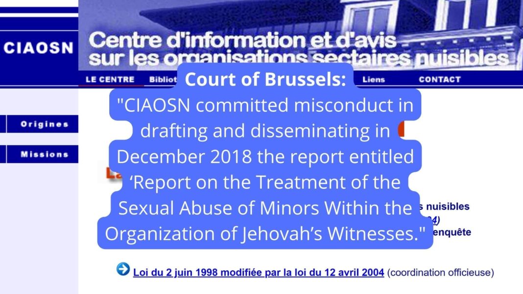 CIAOSN misconduct