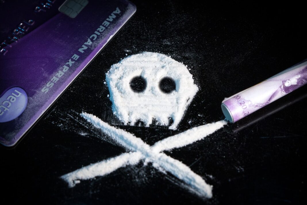 cocaine death symbol