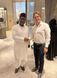 aleo christopher in nigeria After Europe, Switzeland and Emirates, Nigeria. First steps in the African country for Aleo Cristopher and iSwiss.