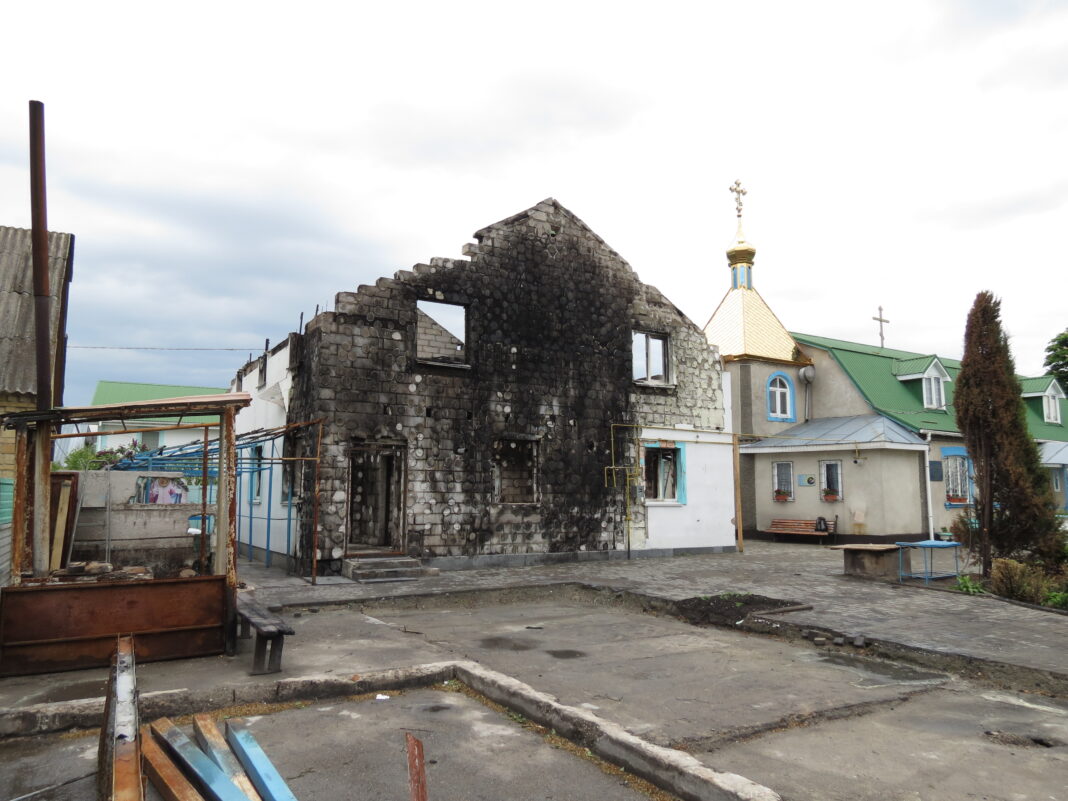 ruins of the Monastery of the Icon of the Mother of God Quickly-Hearing in the village of Fasova (Kyiv oblast)