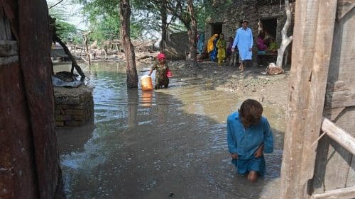 Caritas Pakistan on the frontline of flood disaster