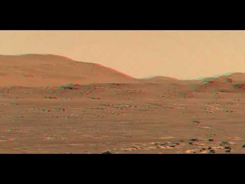 Наблюдайте за полетом на вертолете NASA на Марс "Изобретательность" в 3D
