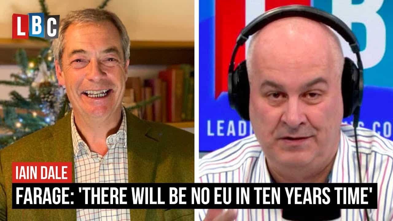Farage: There Won’t Be a European Union in Ten Years Time