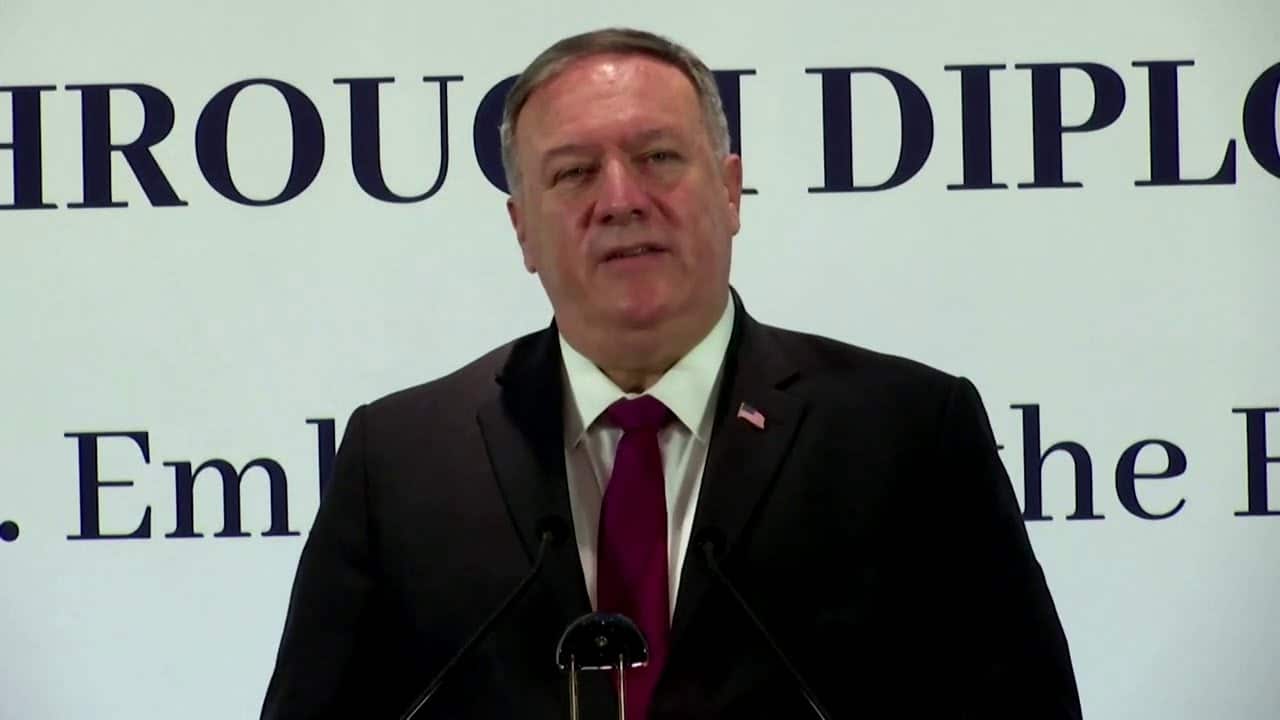 Pompeo presses Vatican to decry China on rights