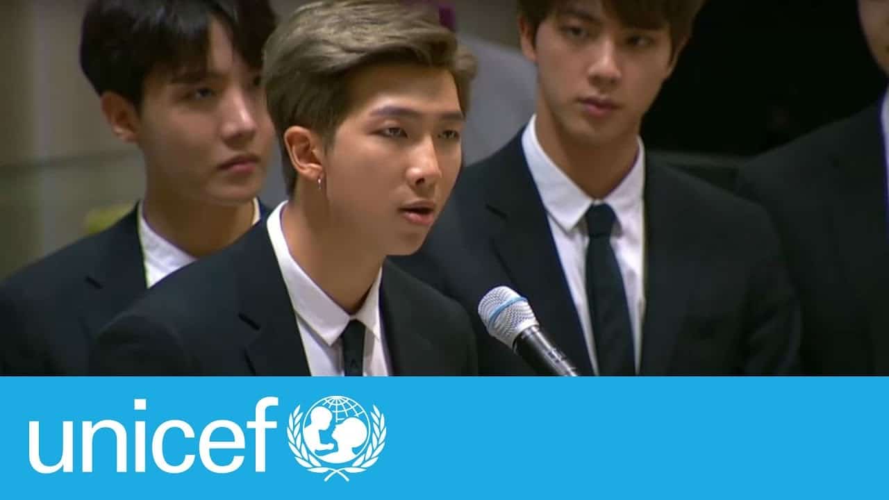 BTS and UNICEF celebrate 4 years of the Love Myself campaign to promote child self-esteem