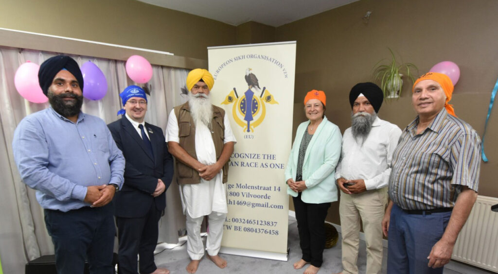 Sikh Eu bekendstelling van die bevordering van eenheid en die viering van diversiteit, Scientology Verteenwoordiger spreek die inhuldiging van die Europese Sikh-organisasie toe