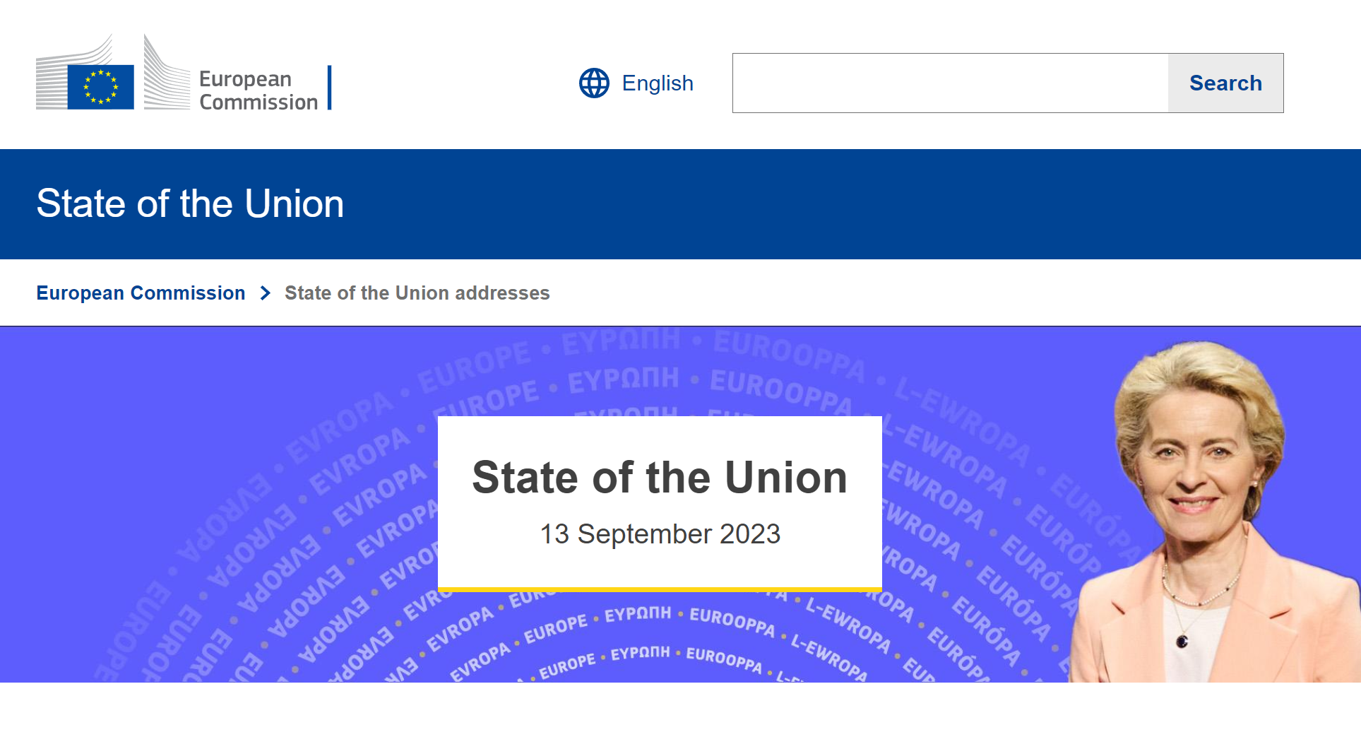 Charting a Resilient Future: Ursula von der Leyen's Vision for a Stronger European Union