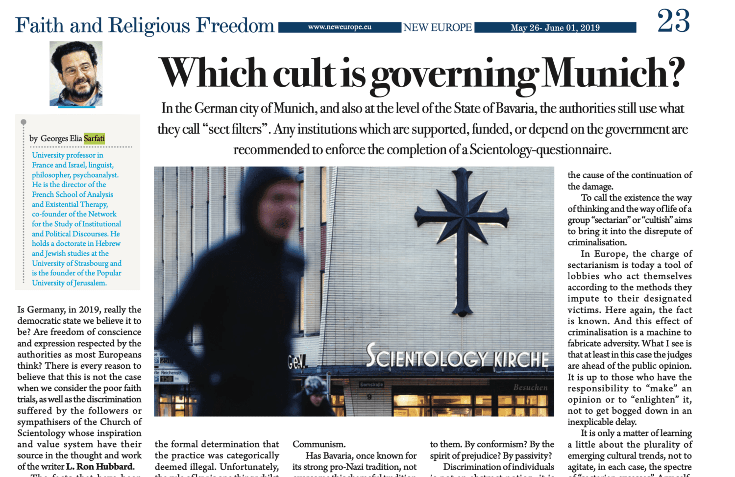 Which Cult is Governing Munich