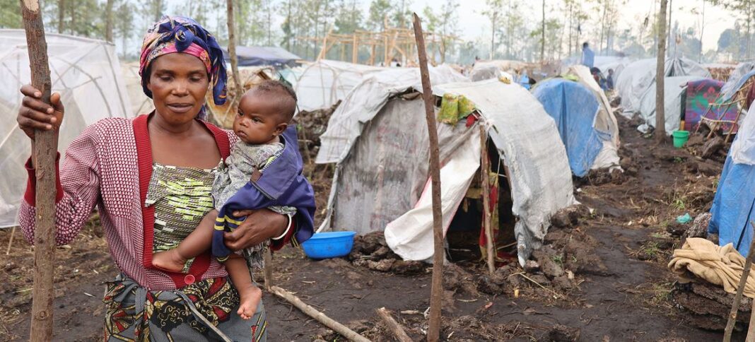 Střety ve východní části DR Kongo během šesti týdnů vysídlily 450,000 XNUMX lidí