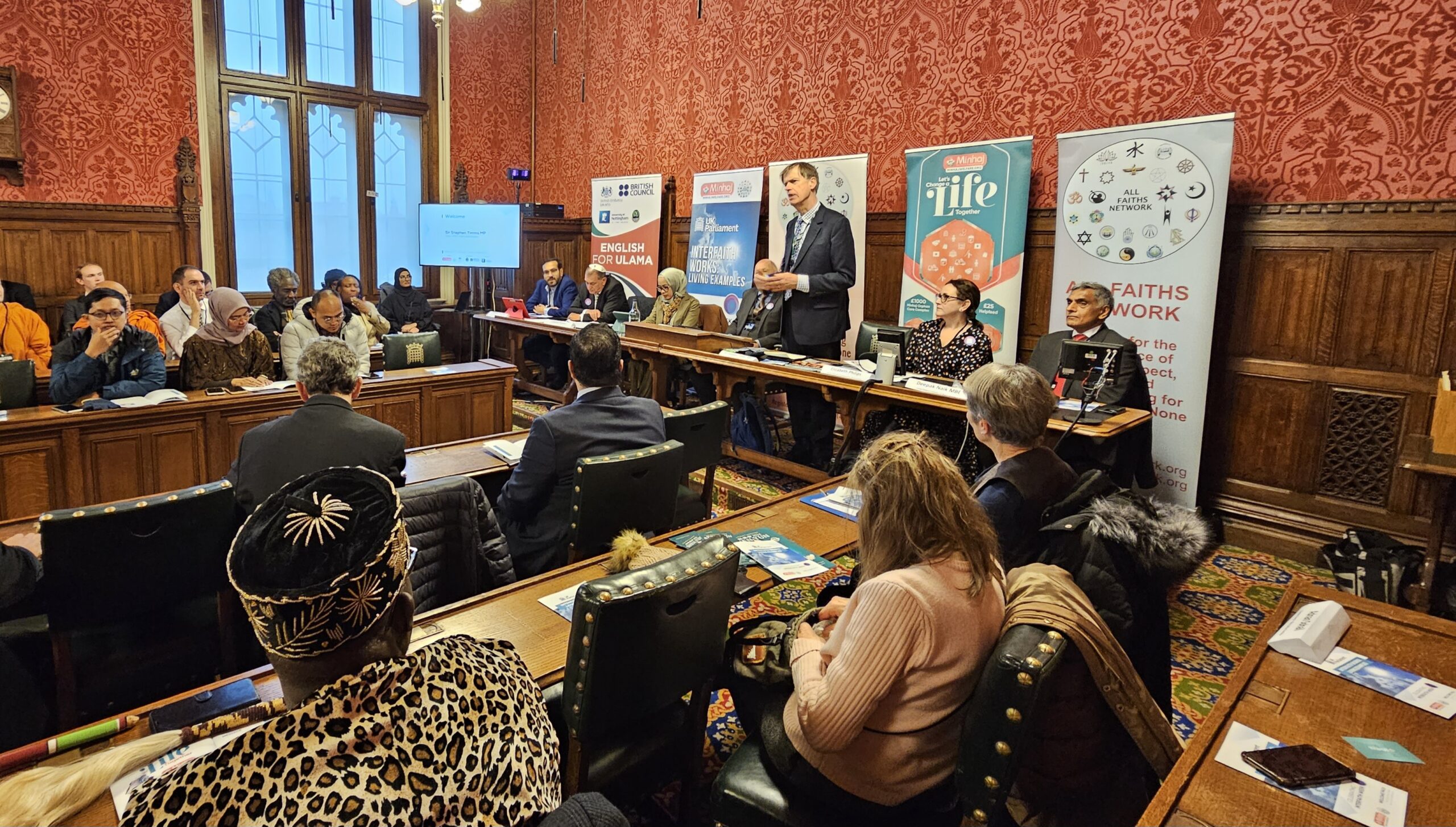 UK Parliament hosted the conference "Interfaith Works, Living Examples"