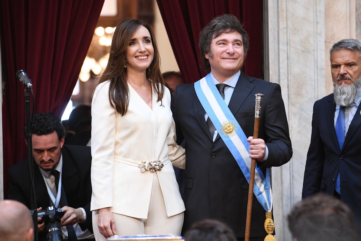 Javier Milei and Victoria Eugenia Villarruel were sworn in as President and Vice-President of Argentina