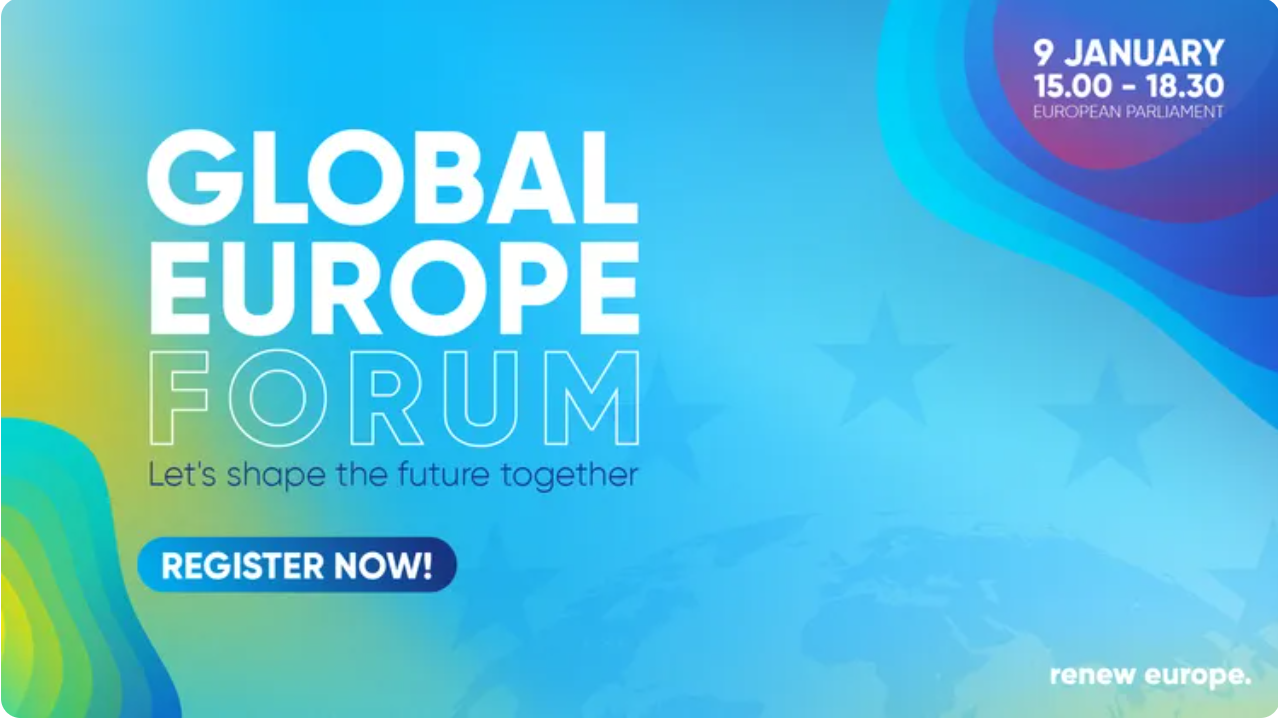 Renew Europe Hosts Pivotal Forum on Global Crises at European Parliament Today