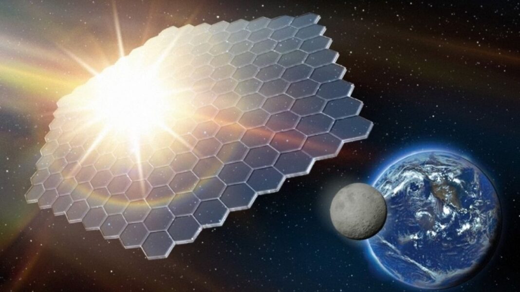 Scientists with a new plan to cool the Earth by blocking the Sun