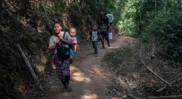 유엔, 미얀마에 머물고 전달하겠다는 약속 강조