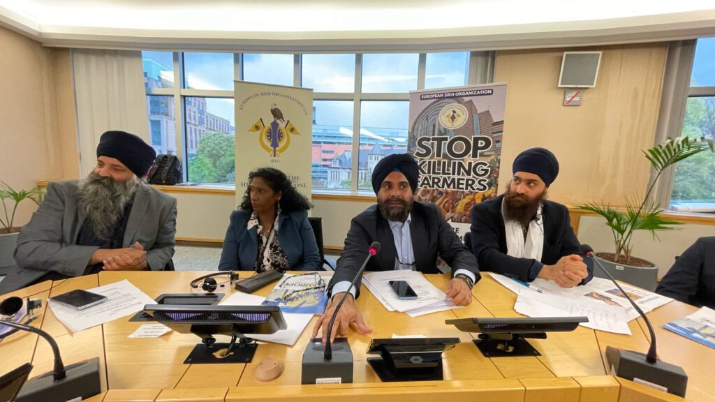Sikh Europe 437570036 유럽 의회의 첫 번째 Vaisakhi Purab: 유럽과 인도의 시크교 문제 논의