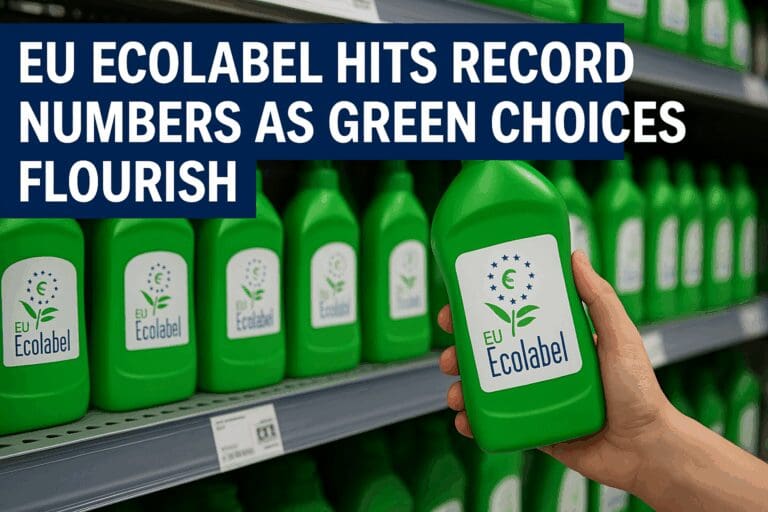 EU Ecolabel Hits Record Numbers as Green Choices Flourish