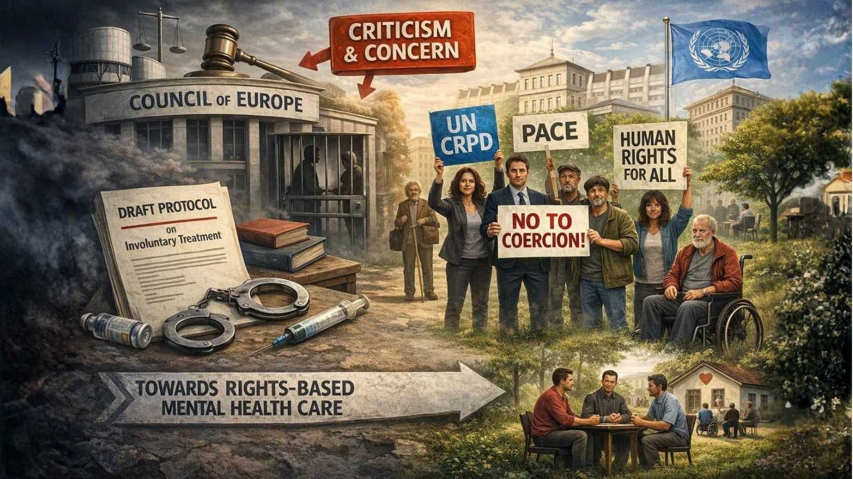 Europe’s Coercive Psychiatry Draft Protocol Faces a Rights Reckoning