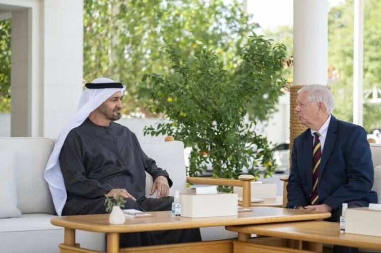 MBZ welcomes US Senator Lindsey Graham to Abu Dhabi: strategic dialogue and the international role of the Emirates