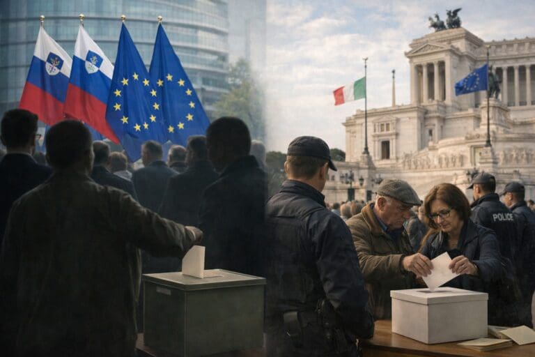European Political Landscape Shifts as Slovenia’s Liberals Claim Victory and Italy Awaits Referendum Results
