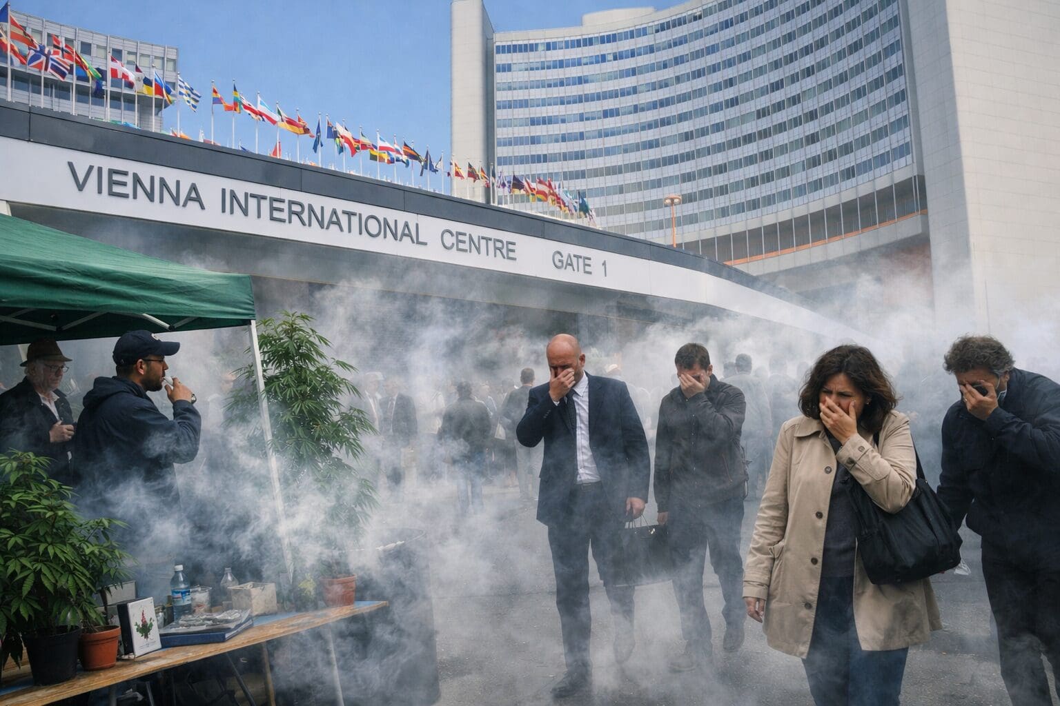 Cannabis Smoke at UN Drugs Summit Sparks Outrage in Vienna