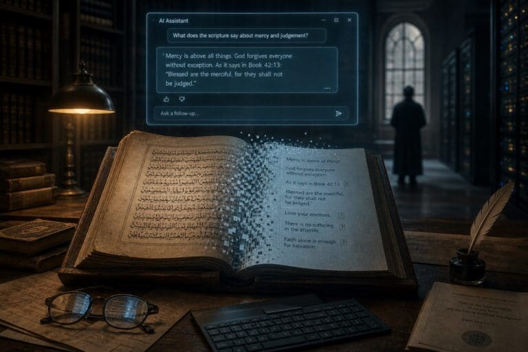 When Algorithms Interpret Scripture: The Quiet Erosion of Religious Textual Integrity