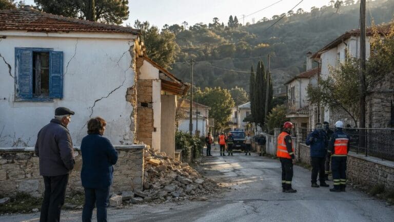 Northern Evia Quakes Put Local Safety Checks First